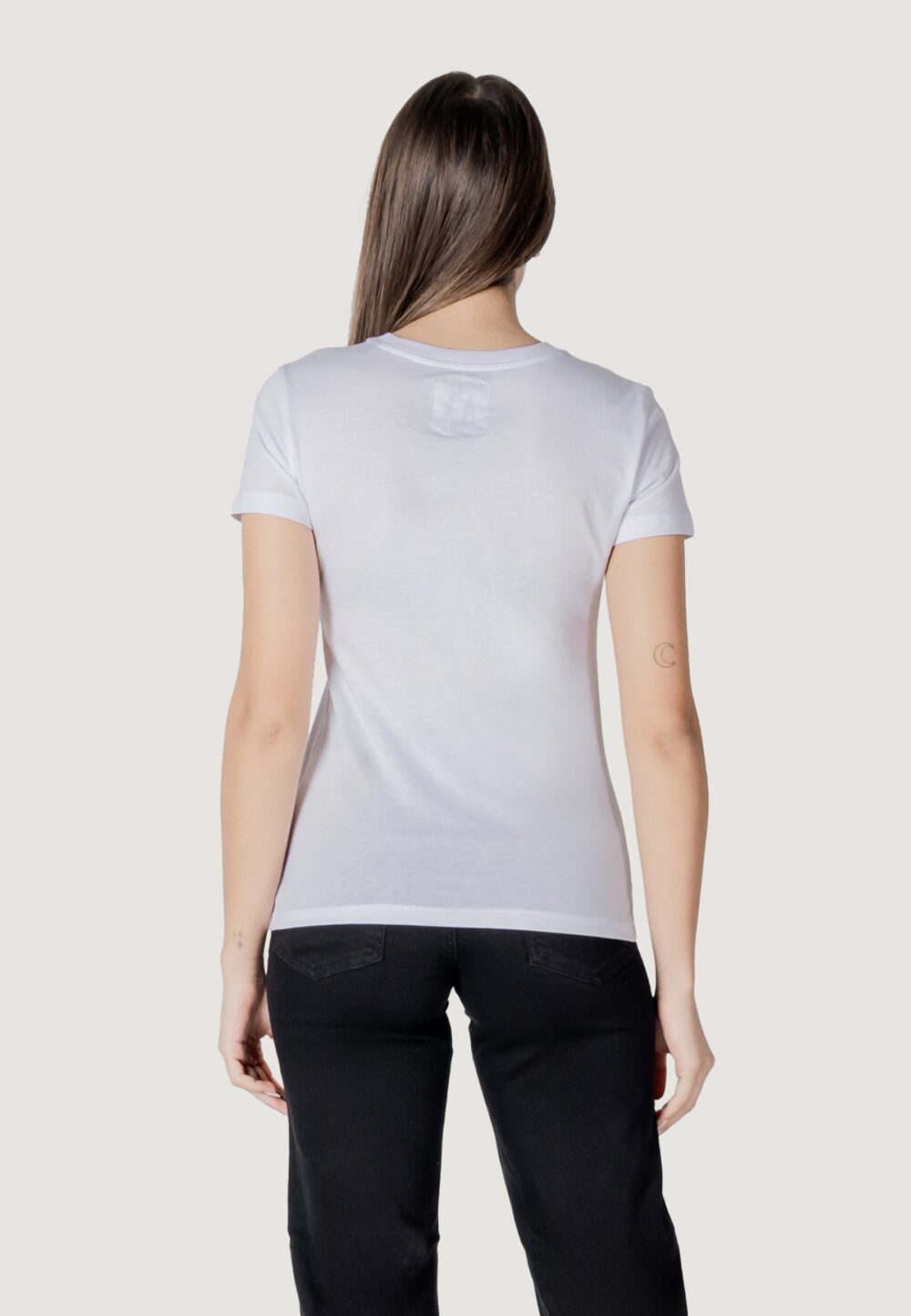 T-shirt Armani Exchange  Bianco - Foto 5