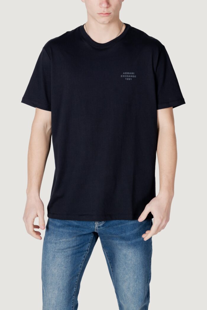 T-shirt Armani Exchange  Blu