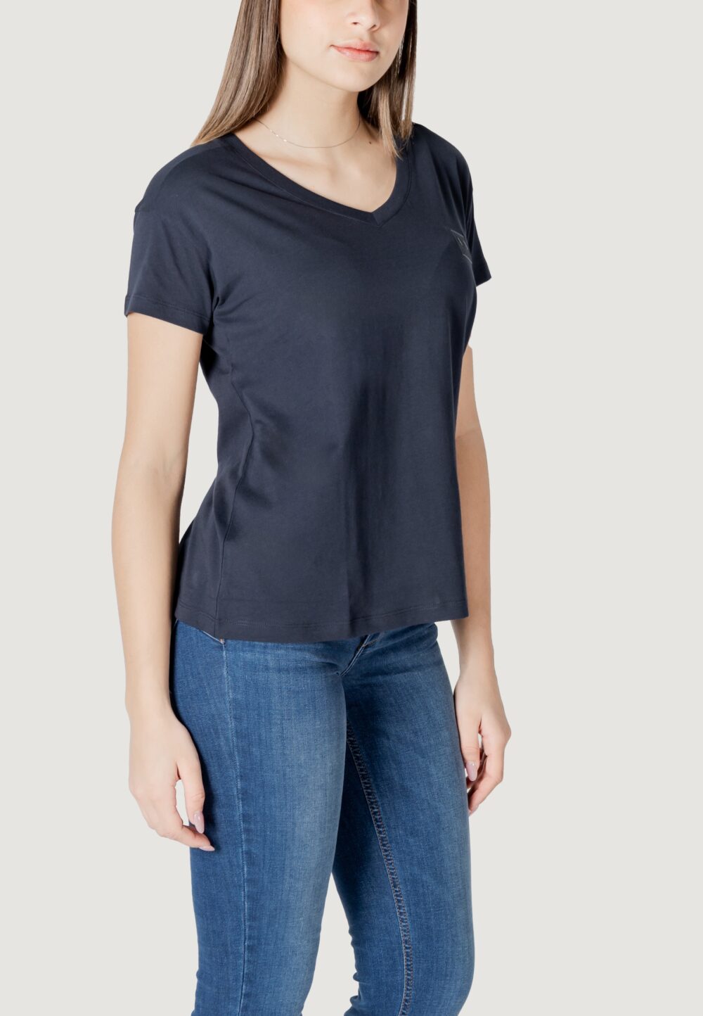 T-shirt Armani Exchange  Blu - Foto 3