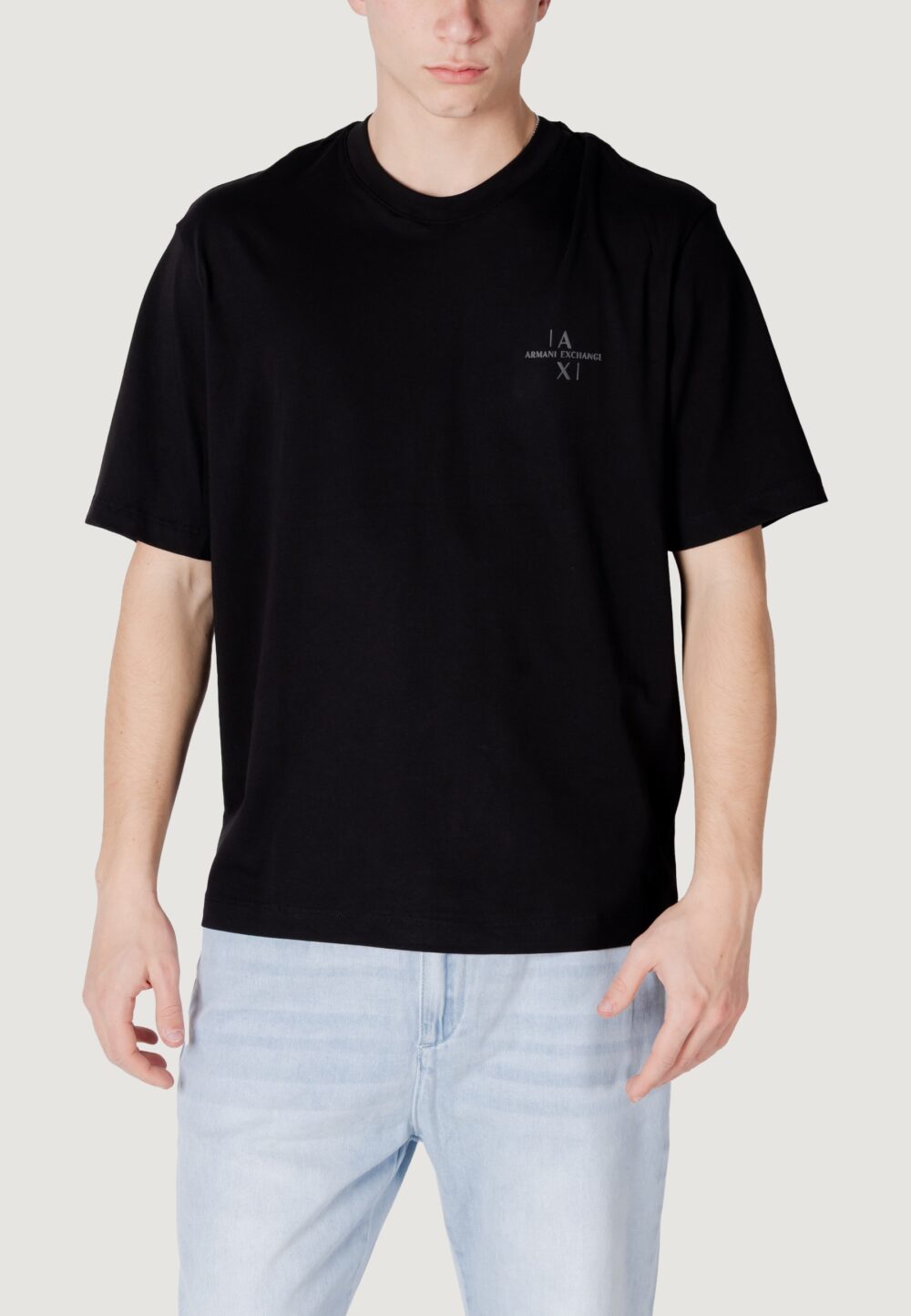 T-shirt Armani Exchange  Nero - Foto 1