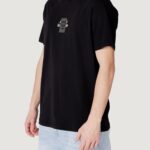 T-shirt Armani Exchange  Nero - Foto 3