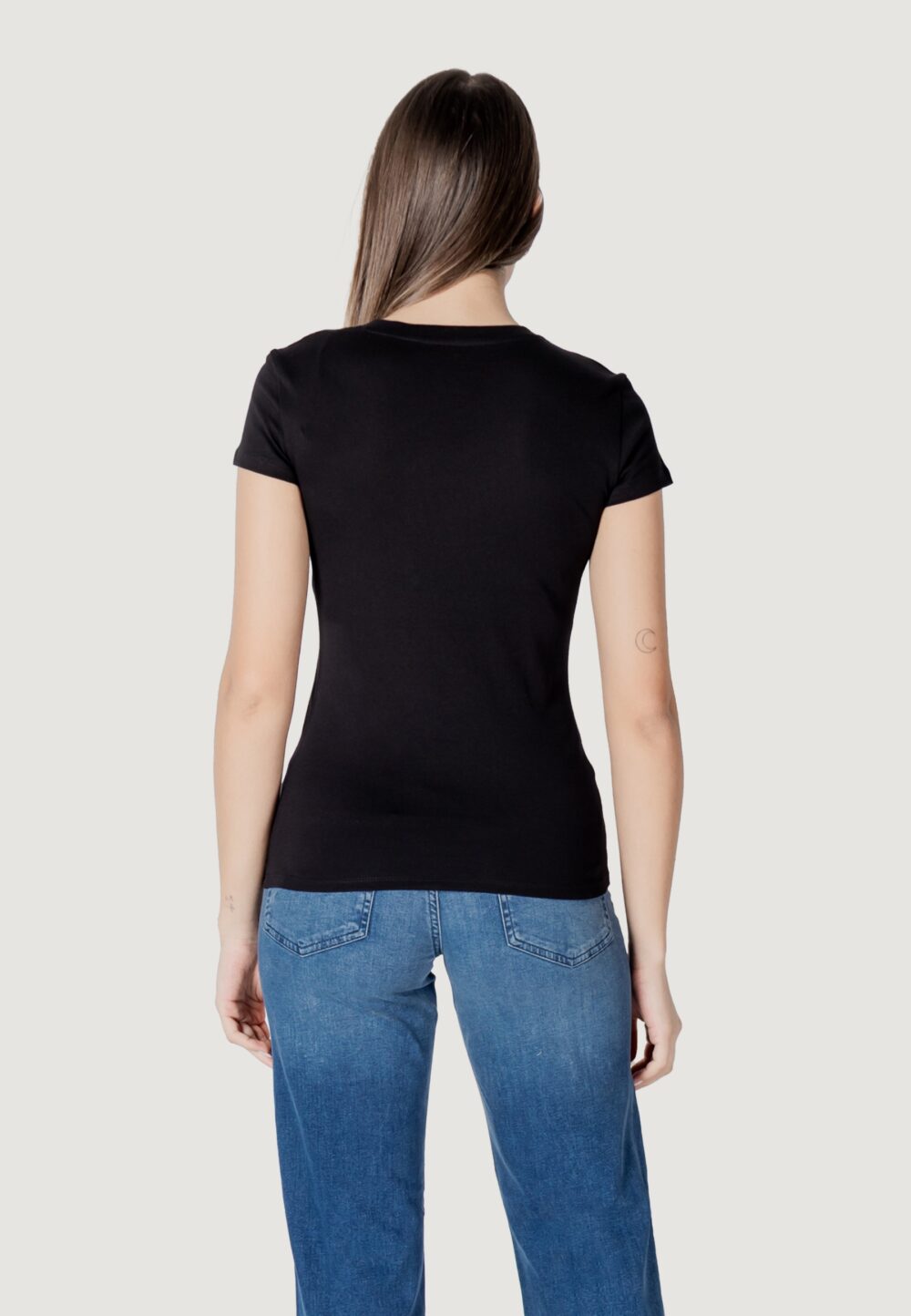 T-shirt Armani Exchange  Nero - Foto 5