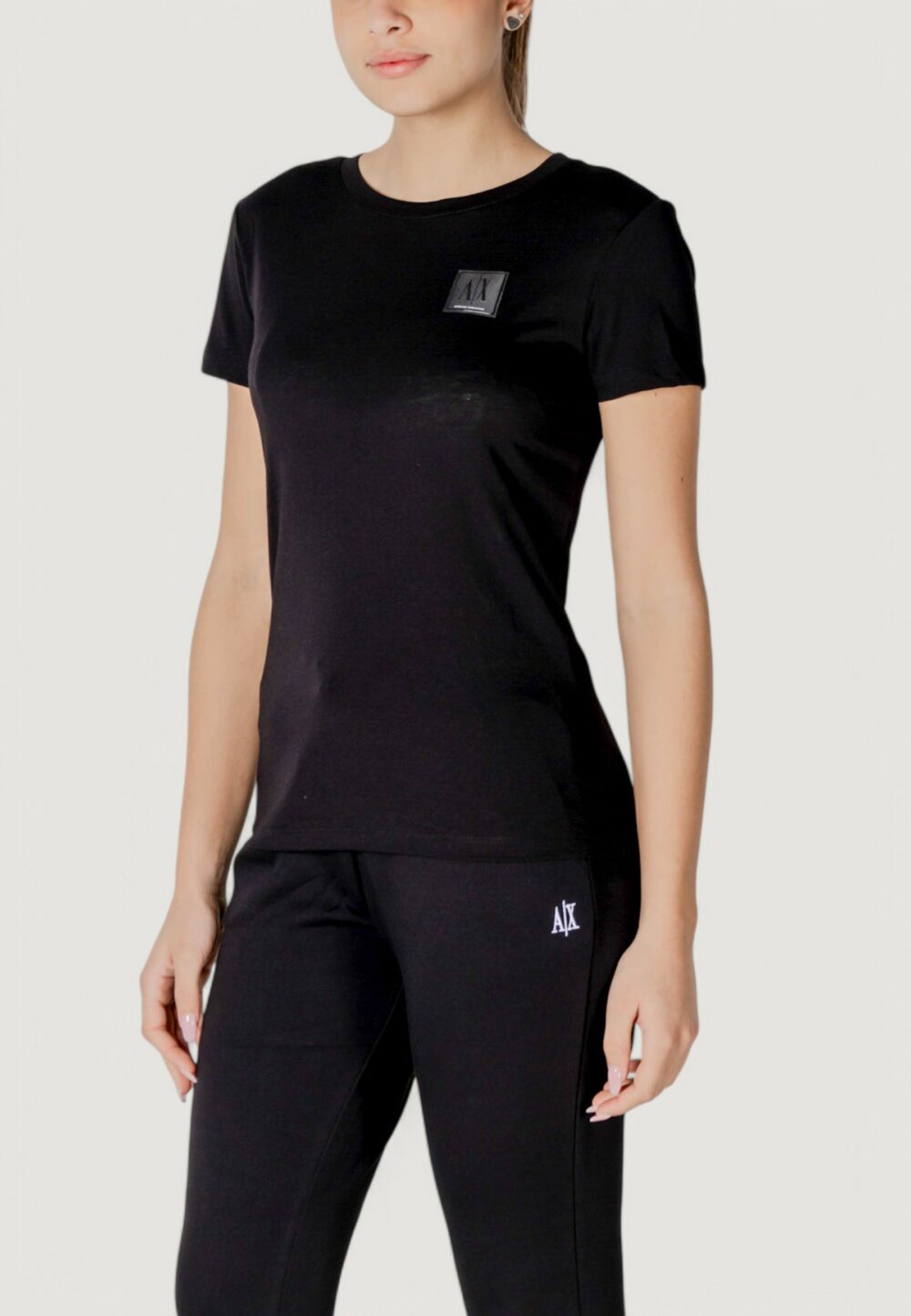 T-shirt Armani Exchange  Nero - Foto 2