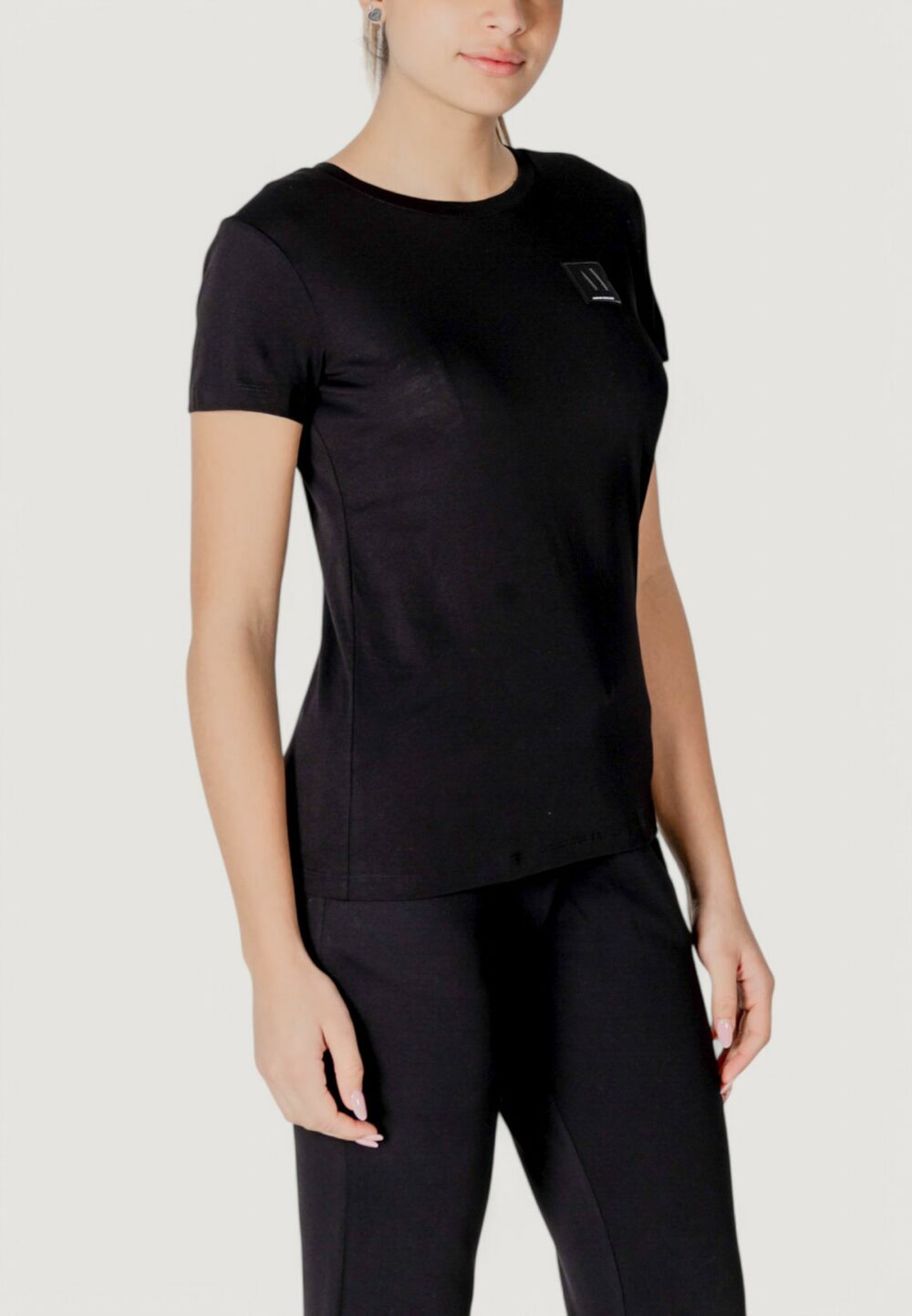 T-shirt Armani Exchange  Nero - Foto 3