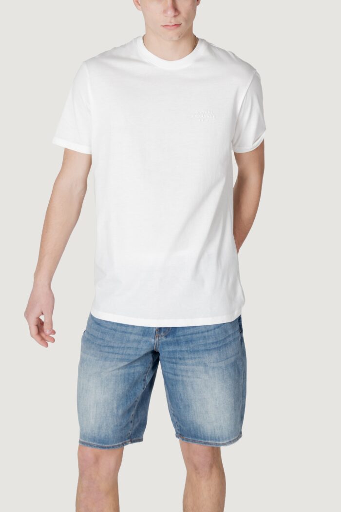 T-shirt Armani Exchange  Panna