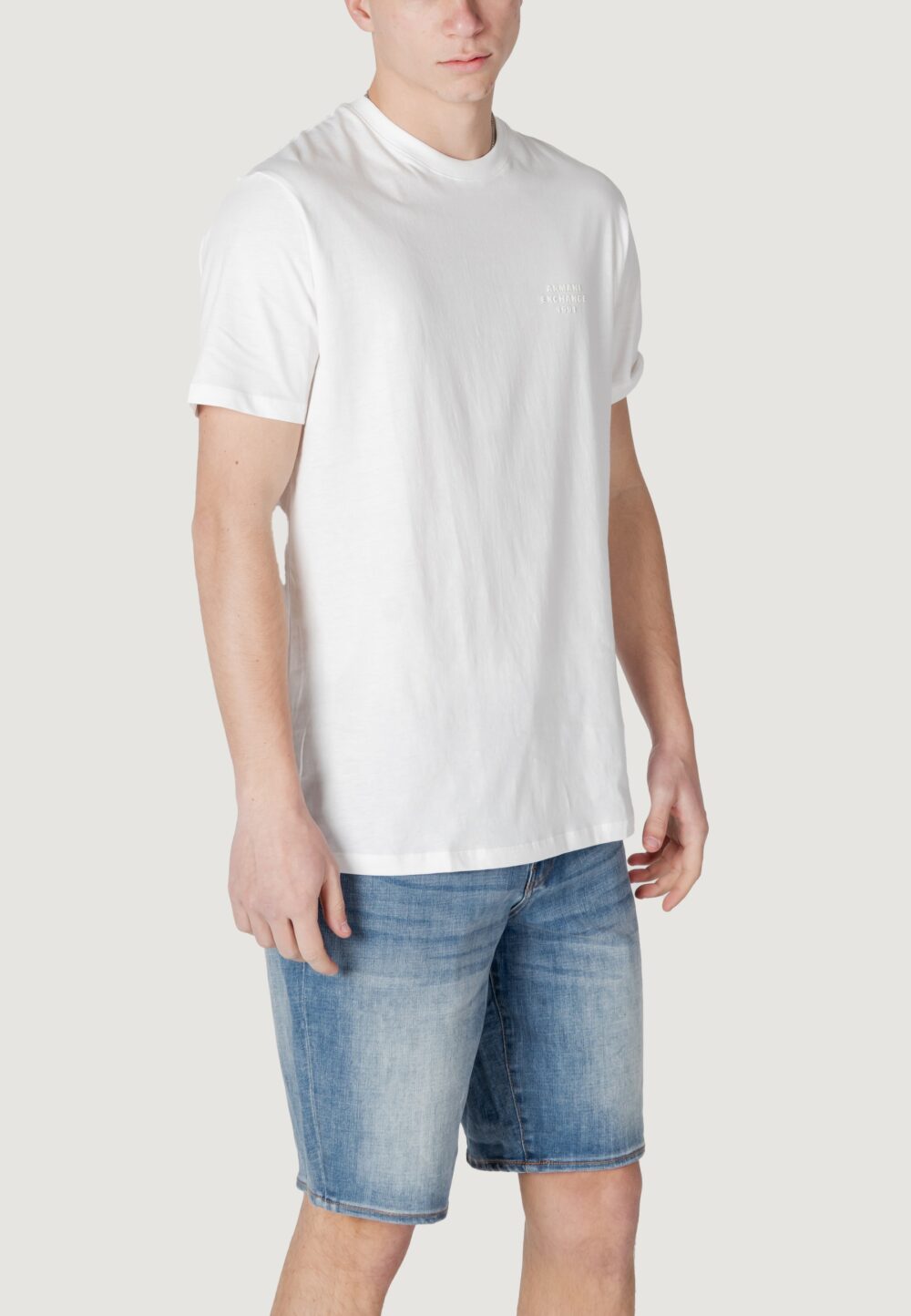 T-shirt Armani Exchange  Panna - Foto 2