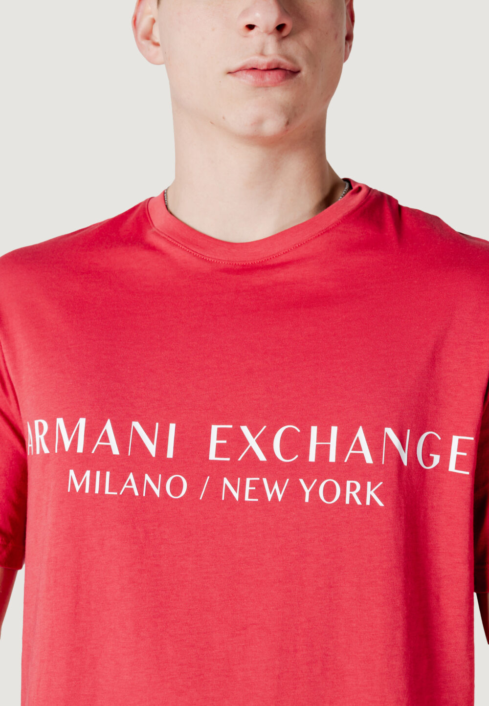 T-shirt Armani Exchange  Rosso - Foto 2