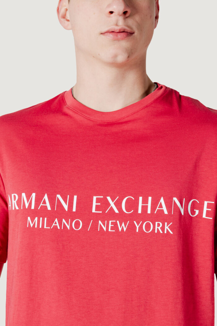 T-shirt Armani Exchange  Rosso – 8NZT72 Z8H4Z