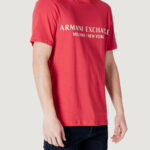 T-shirt Armani Exchange  Rosso - Foto 3