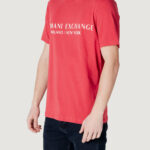 T-shirt Armani Exchange  Rosso - Foto 4