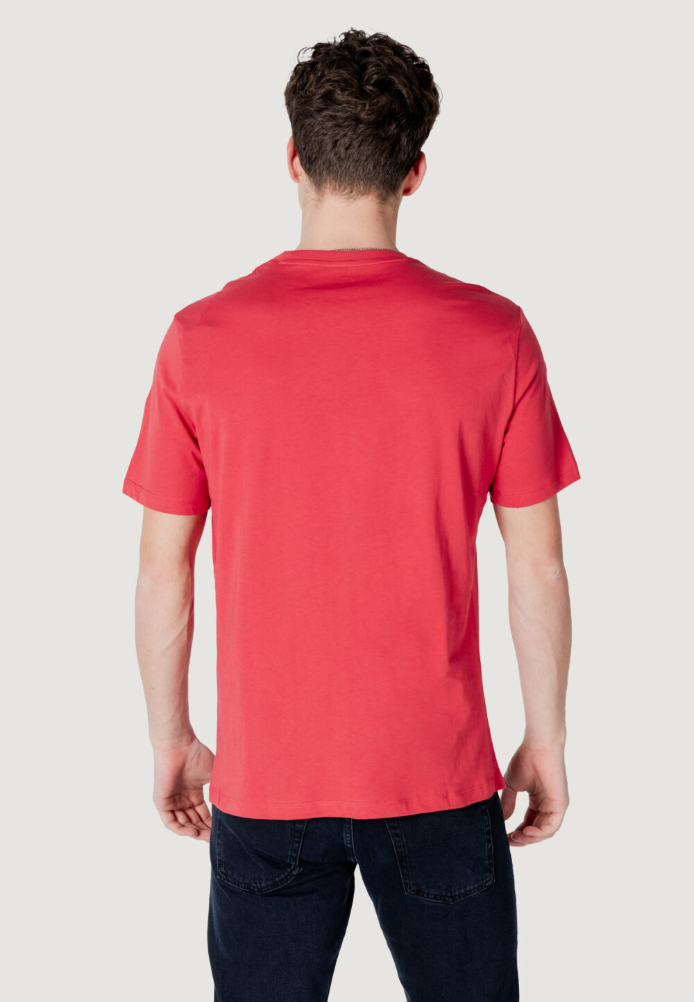 T-shirt Armani Exchange  Rosso - Foto 5