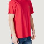 T-shirt Armani Exchange  Rosso - Foto 3