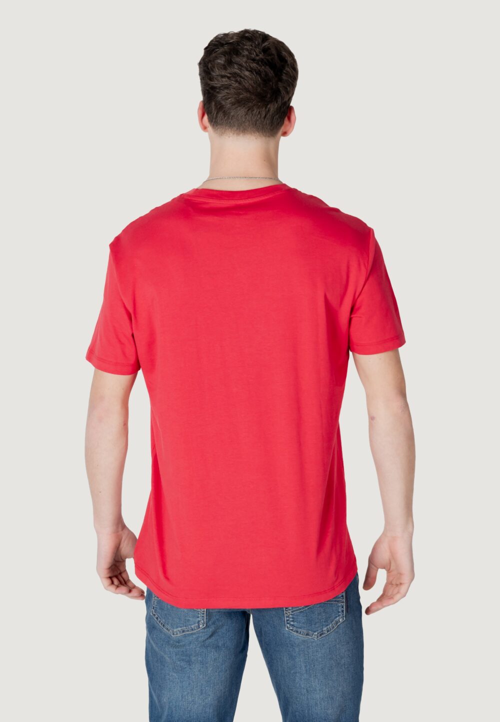 T-shirt Armani Exchange  Rosso - Foto 4