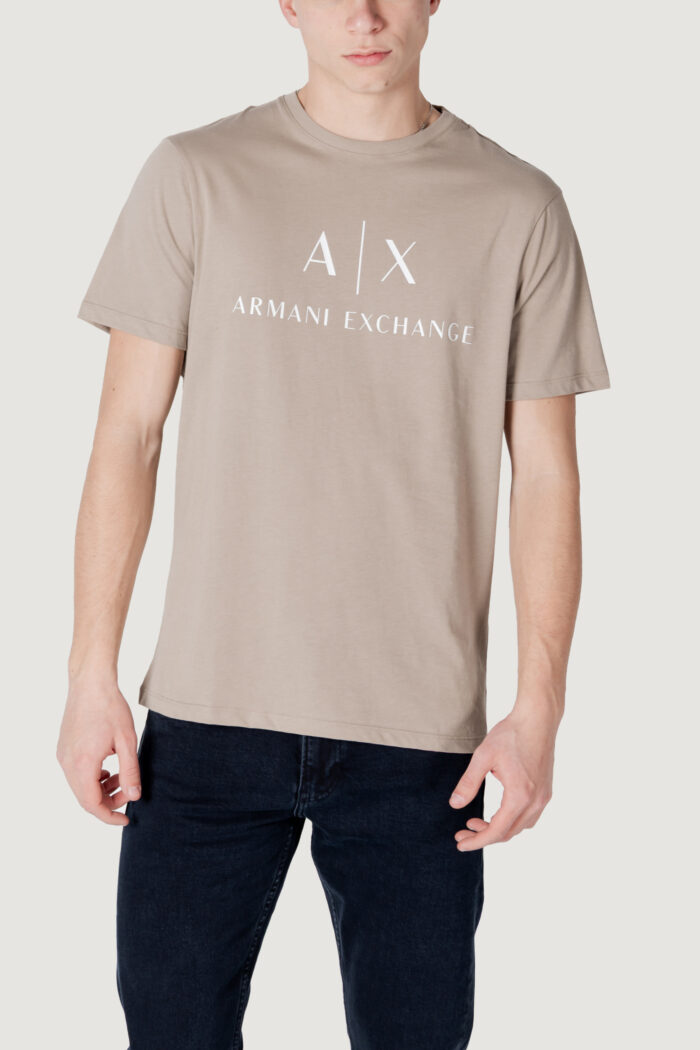 T-shirt Armani Exchange  Terra – Fango – 8NZTCJ Z8H4Z