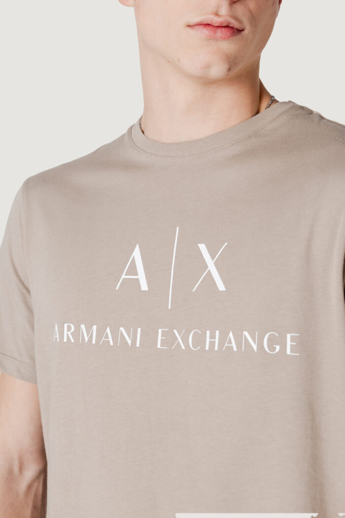 T-shirt Armani Exchange  Terra – Fango – 8NZTCJ Z8H4Z