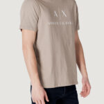 T-shirt Armani Exchange  Terra - Fango - Foto 3