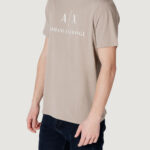 T-shirt Armani Exchange  Terra - Fango - Foto 4