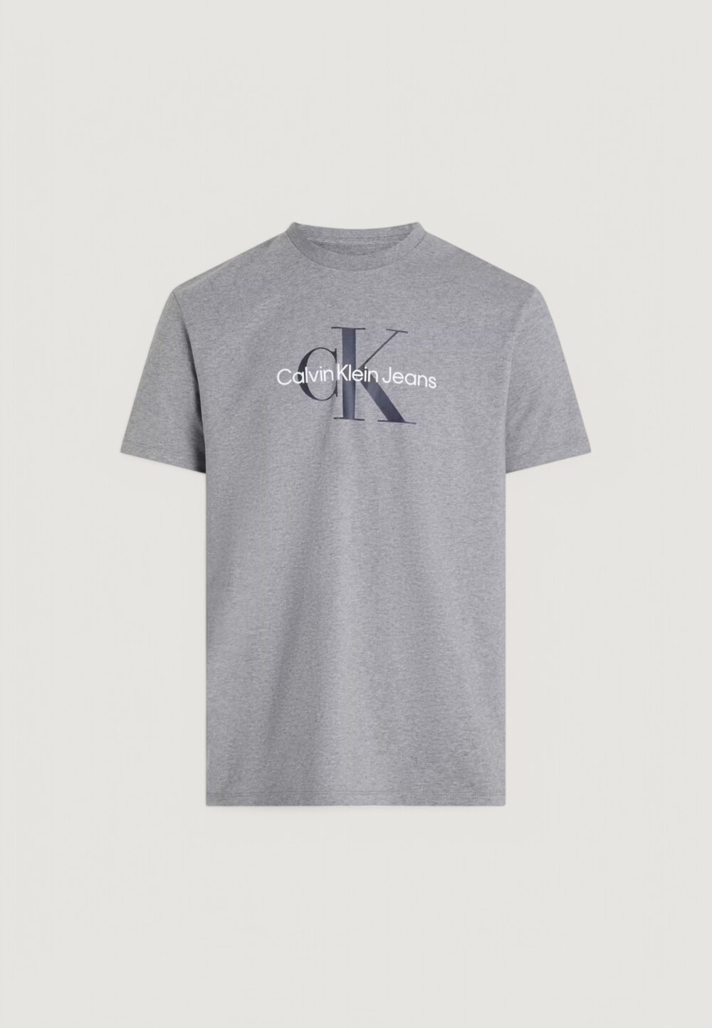 T-shirt Calvin Klein Jeans SS HERO MONOGRAM TEE Grigio - Foto 5