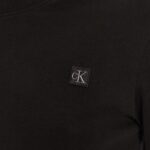 T-shirt Calvin Klein Jeans CK EMBRO REGULAR LON Nero - Foto 4