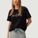 T-shirt Calvin Klein Jeans EMBROIDERED NYC RELA Nero - Foto 1