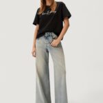 T-shirt Calvin Klein Jeans EMBROIDERED NYC RELA Nero - Foto 3