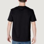 T-shirt Calvin Klein Jeans MONOLOGO SHIFT TEE Nero - Foto 4