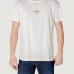 T-shirt Calvin Klein Jeans MONOLOGO TEE Panna - Foto 1