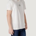 T-shirt Calvin Klein Jeans MONOLOGO TEE Panna - Foto 3