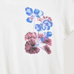 T-shirt Desigual TS_BOTANICAL_LACROIX Bianco - Foto 2