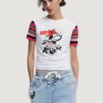 T-shirt Desigual TS_MINNIE Bianco - Foto 1