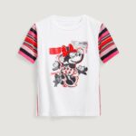 T-shirt Desigual TS_MINNIE Bianco - Foto 3