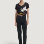 T-shirt Desigual TS_MICKEY JOKER Nero - Foto 5