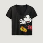 T-shirt Desigual TS_MICKEY JOKER Nero - Foto 2