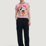 T-shirt Desigual TS_MICKEY MOUSE Rosso - Foto 4