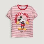 T-shirt Desigual TS_MICKEY MOUSE Rosso - Foto 2