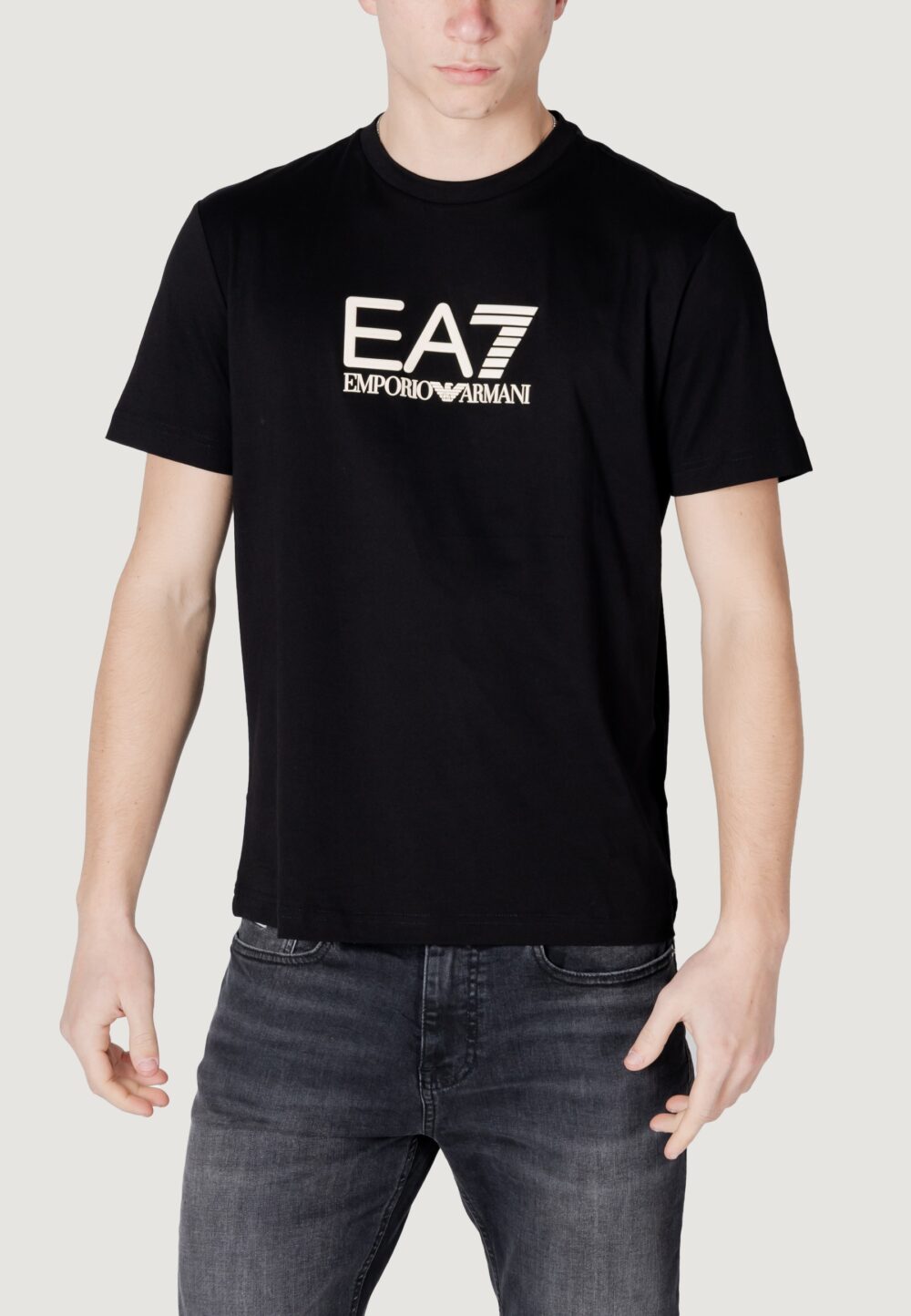 T-shirt EA7  Beige - Foto 4