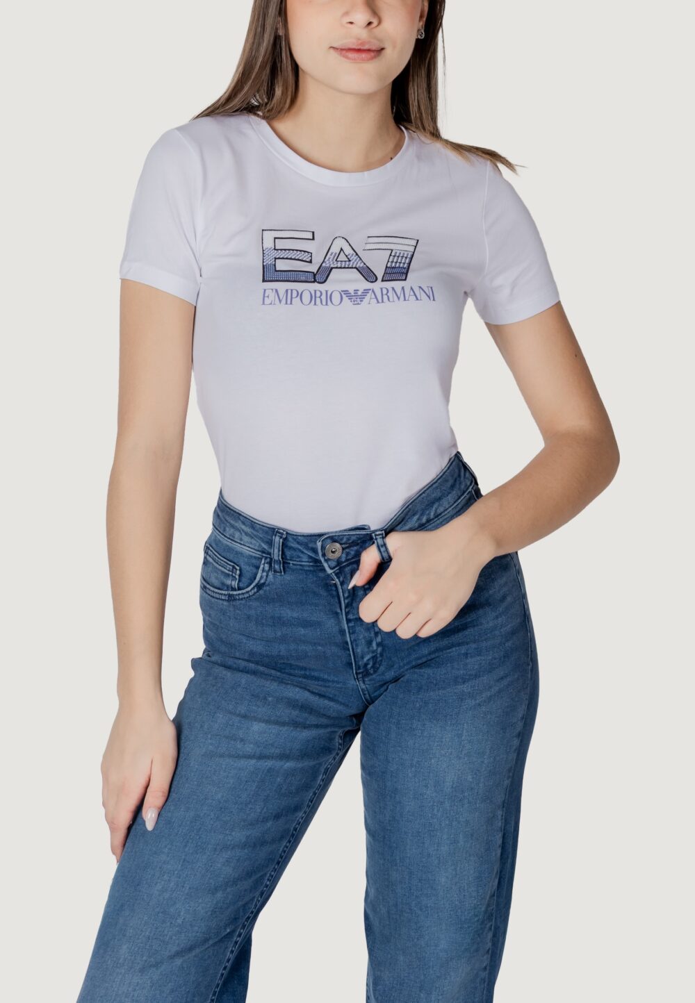 T-shirt EA7  Bianco - Foto 1