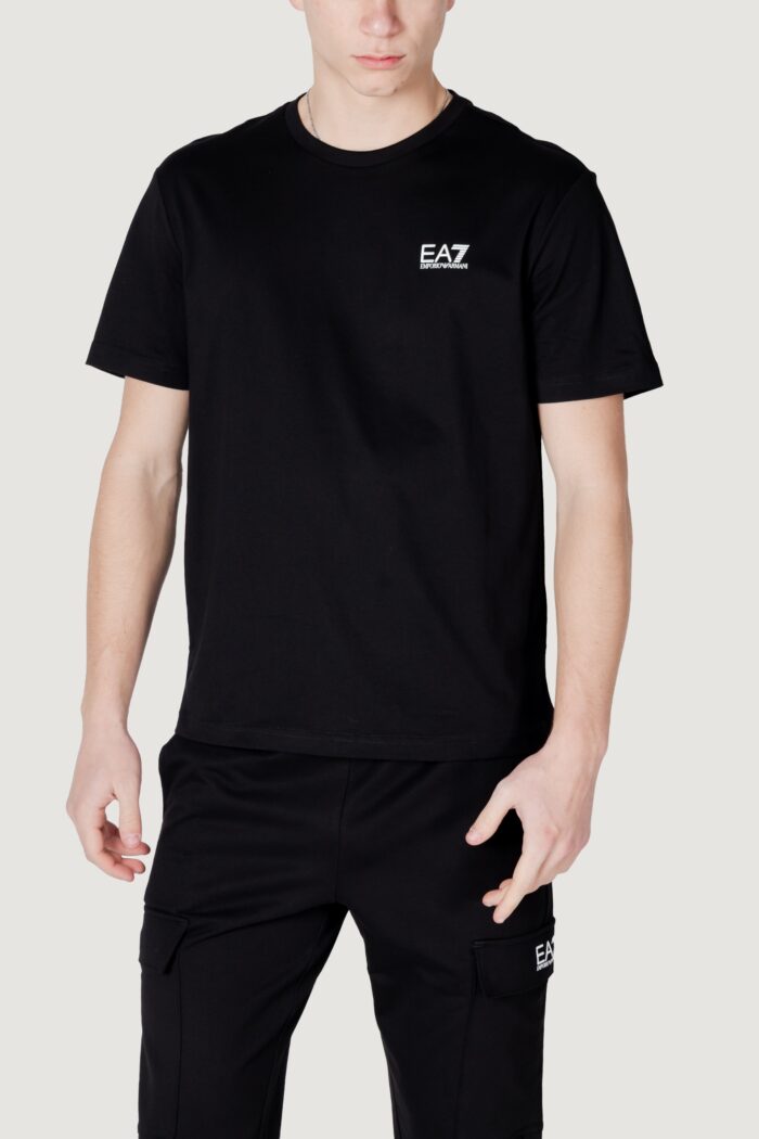 T-shirt Ea7  Bianco – Nero