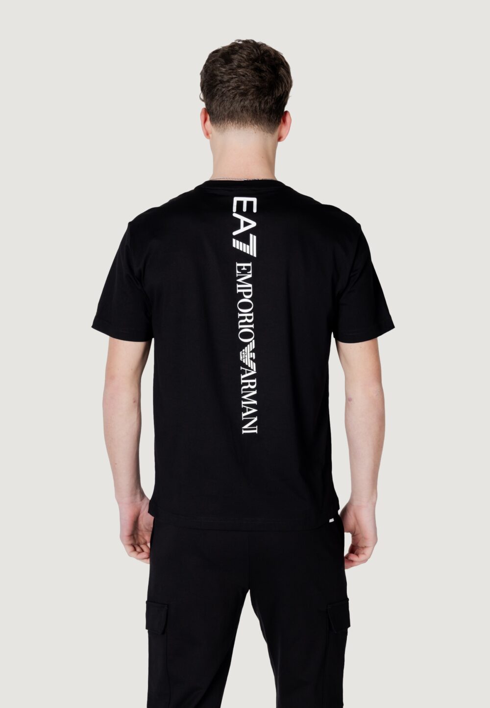 T-shirt EA7  Bianco - Nero - Foto 2