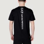 T-shirt EA7  Bianco - Nero - Foto 2