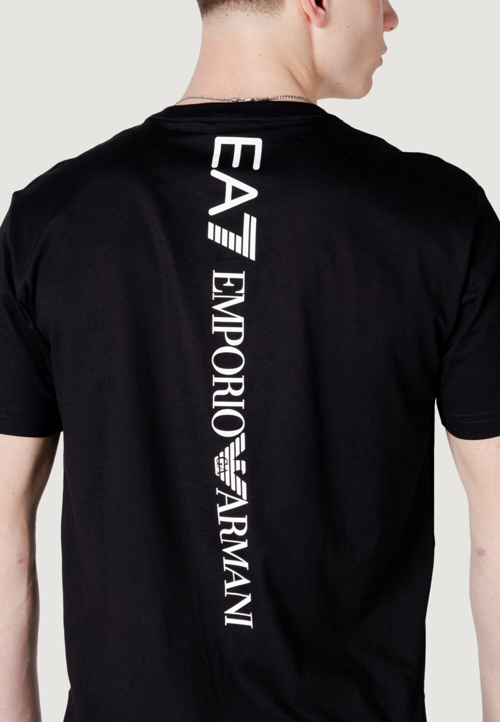 T-shirt EA7  Bianco - Nero - Foto 5