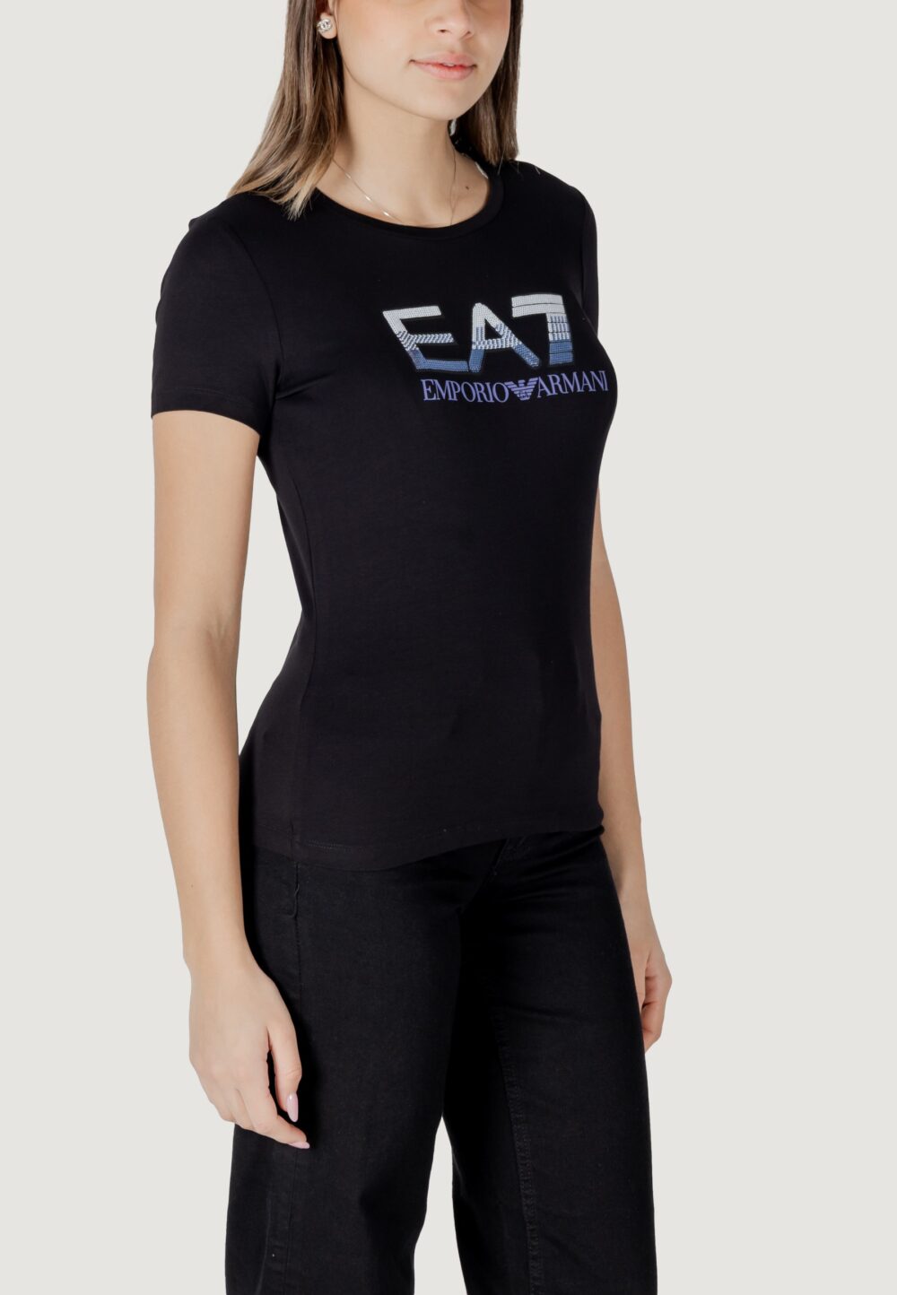 T-shirt EA7  Nero - Foto 2