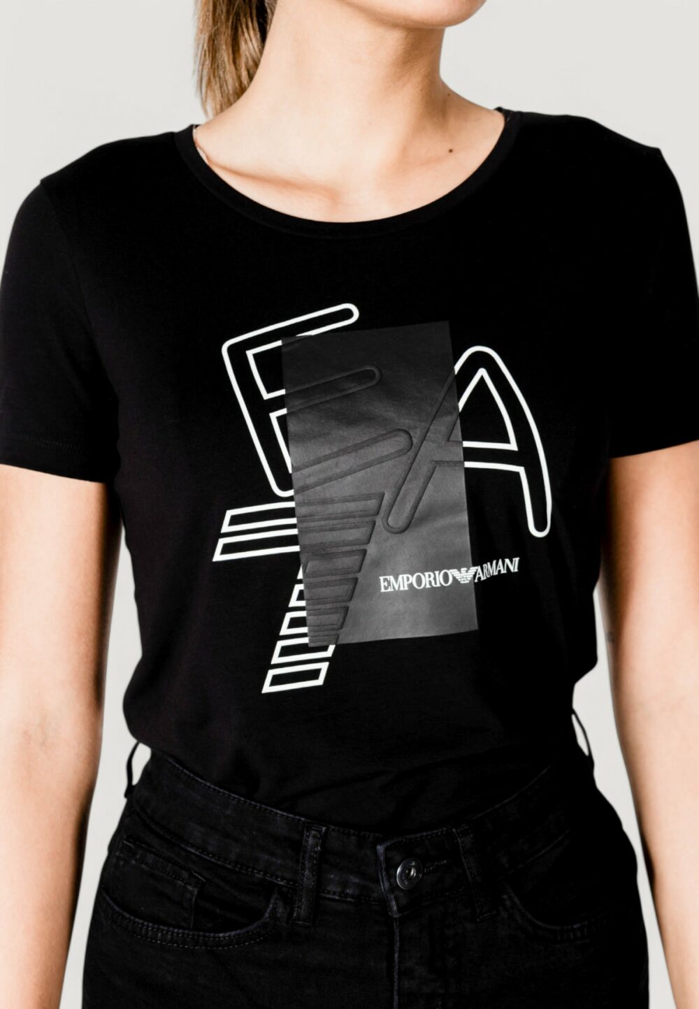 T-shirt EA7  Nero - Foto 2