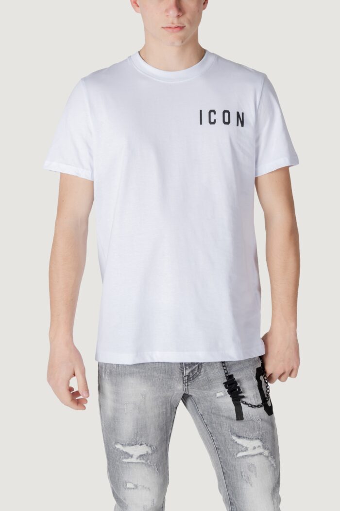 T-shirt Icon  Bianco – Nero