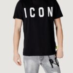 T-shirt Icon LOGO GRANDE Black-White - Foto 1