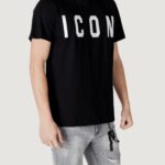 T-shirt Icon LOGO GRANDE Black-White - Foto 3