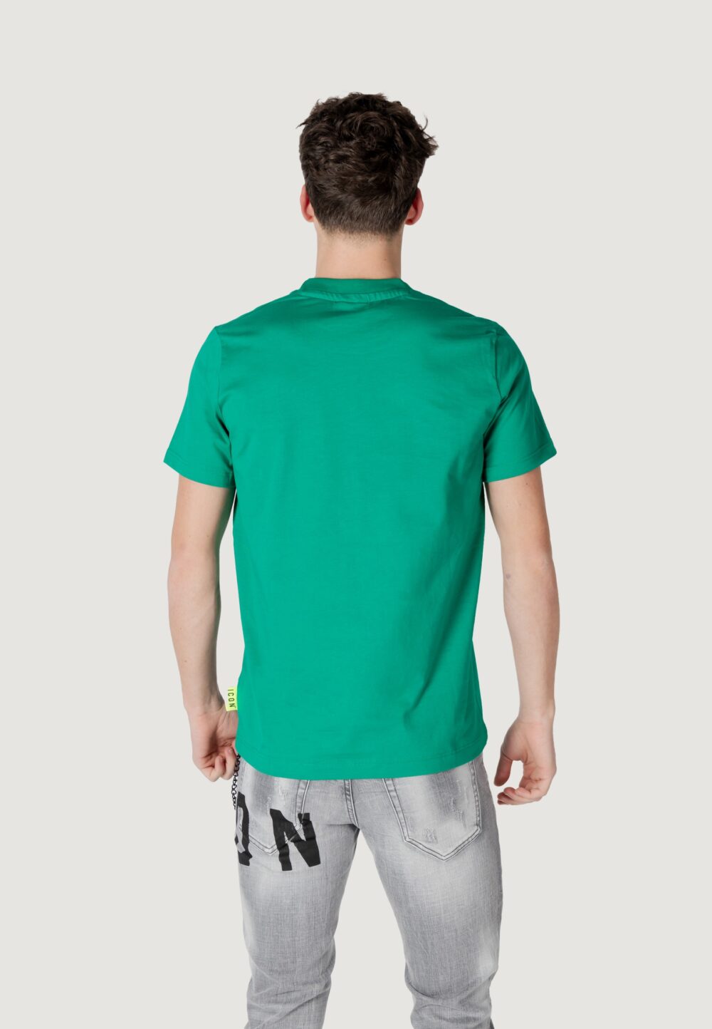 T-shirt Icon LOGO GRANDE Verde - Foto 2