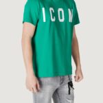 T-shirt Icon LOGO GRANDE Verde - Foto 3