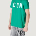 T-shirt Icon LOGO GRANDE Verde - Foto 4