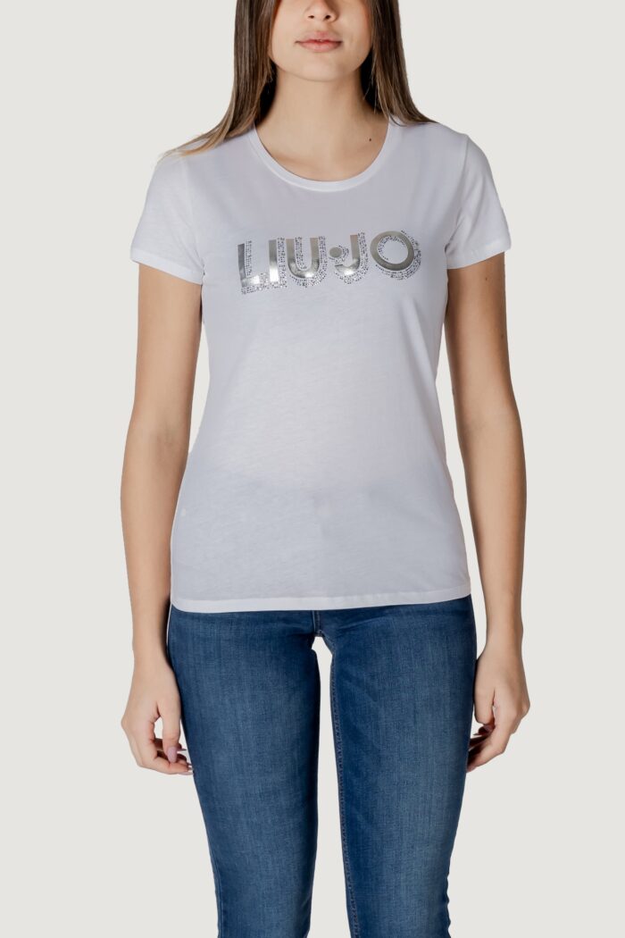 T-shirt Liu-jo ECS MODA M/C Bianco